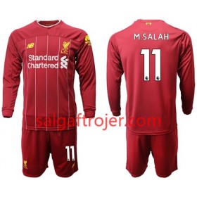 Liverpool Fodboldtrøjer M.Salah 11 Børn Hjemmebanesæt 2019/20 Langærmet